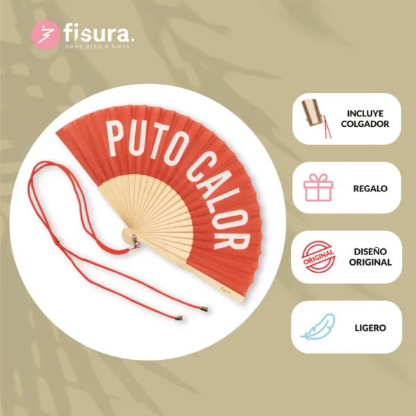 Abanico ¡ Puto calor! - Imagen 2